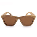 FQ marca exportação estilo quente polarizada moda de madeira China óculos de sol